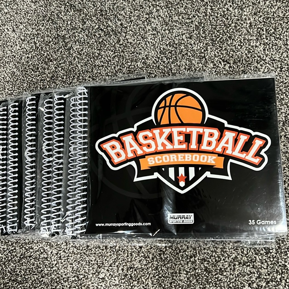 8 Murray Basketball Scorebooks